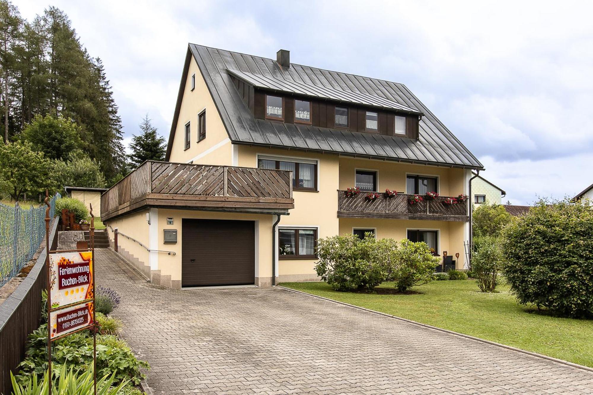 Buchen Blick - Ruhige Moderne Ferienwohnung 82Qm. Fichtelberg Buitenkant foto